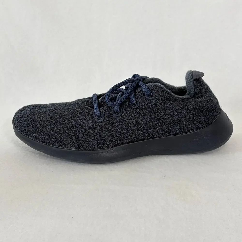 Allbirds Sneakers Womens 8 Navy Blue Wool Low Top Comfort Trainer Athletic Shoes - Picture 8 of 10